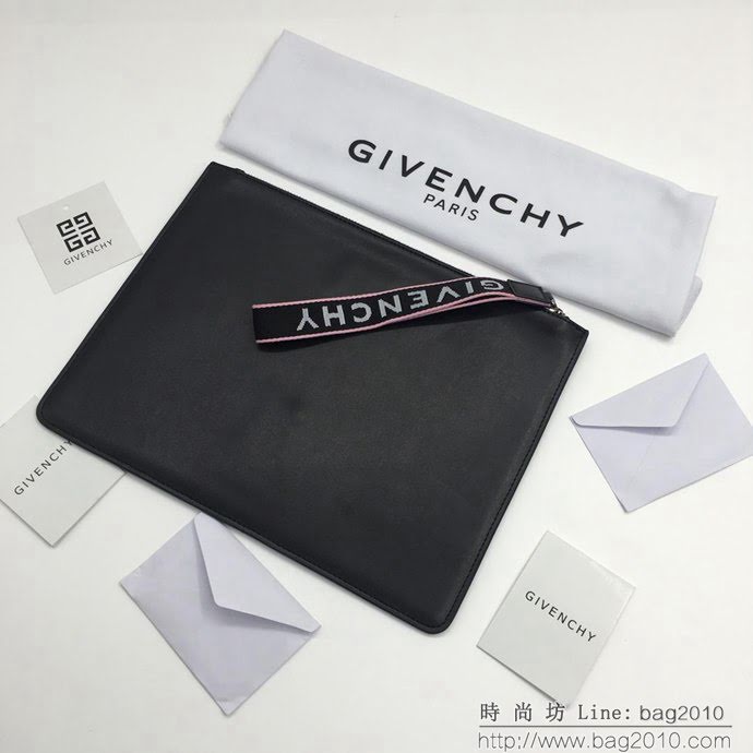 GlVENCHY紀梵希 antigona信封手包 原廠進口牛皮 拉鏈 手抓包  tsg1178